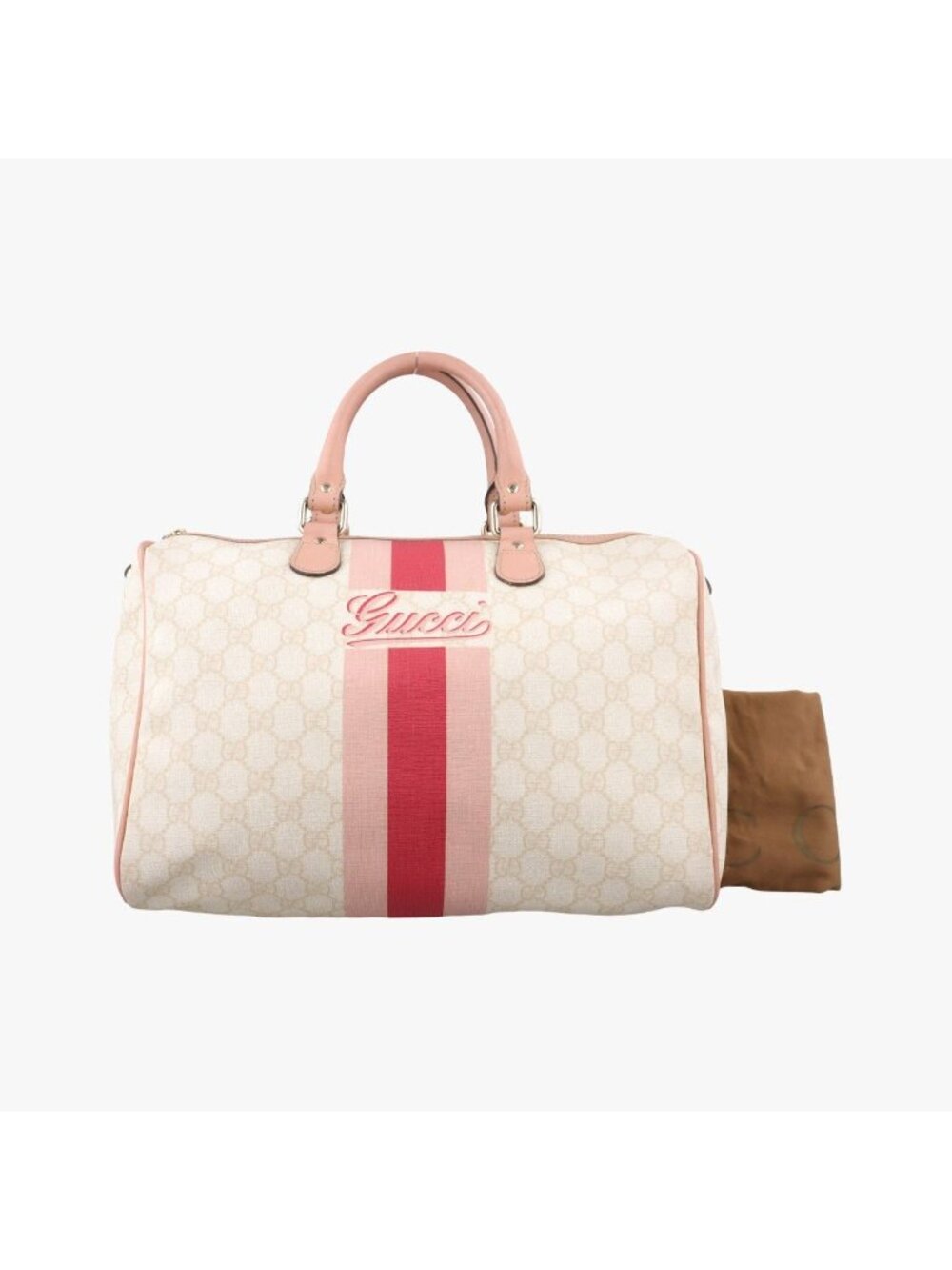Gucci Unicef Joy White Pink Leather